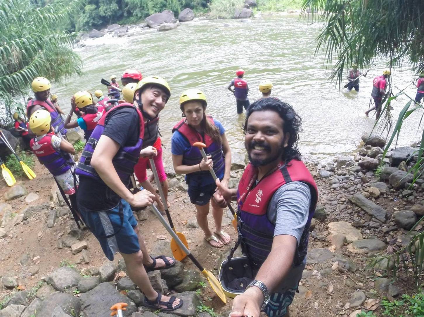 Wildwasser-Rafting in Kitulgala